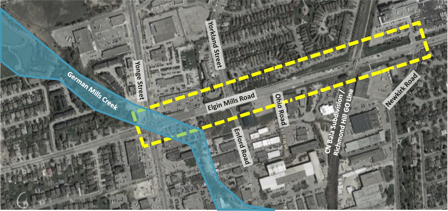 water course crossing map